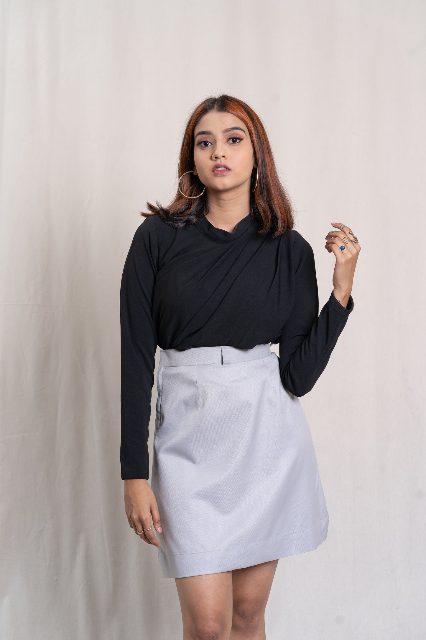Formal Pleated top