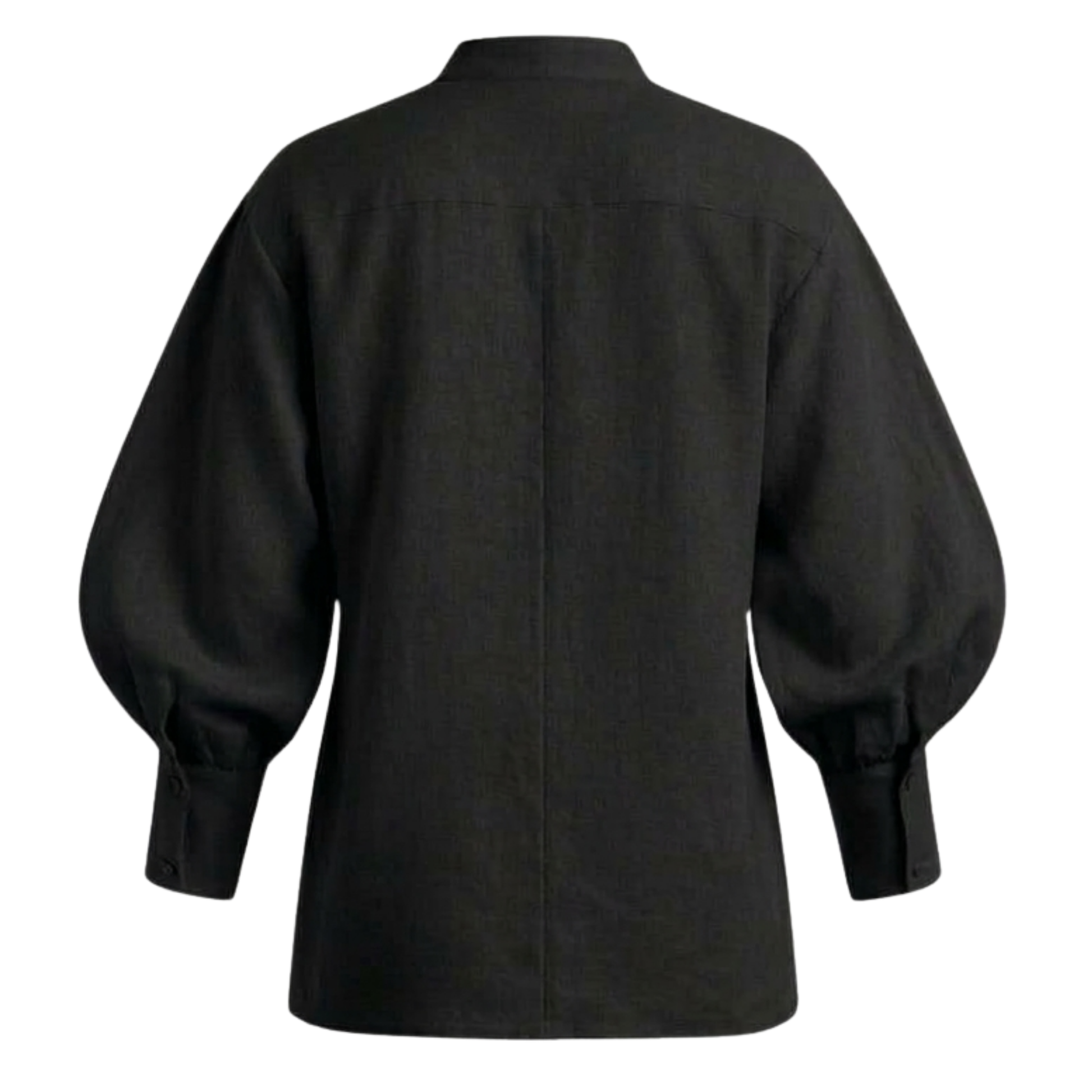 Cotton Balloon Sleeve Shirt