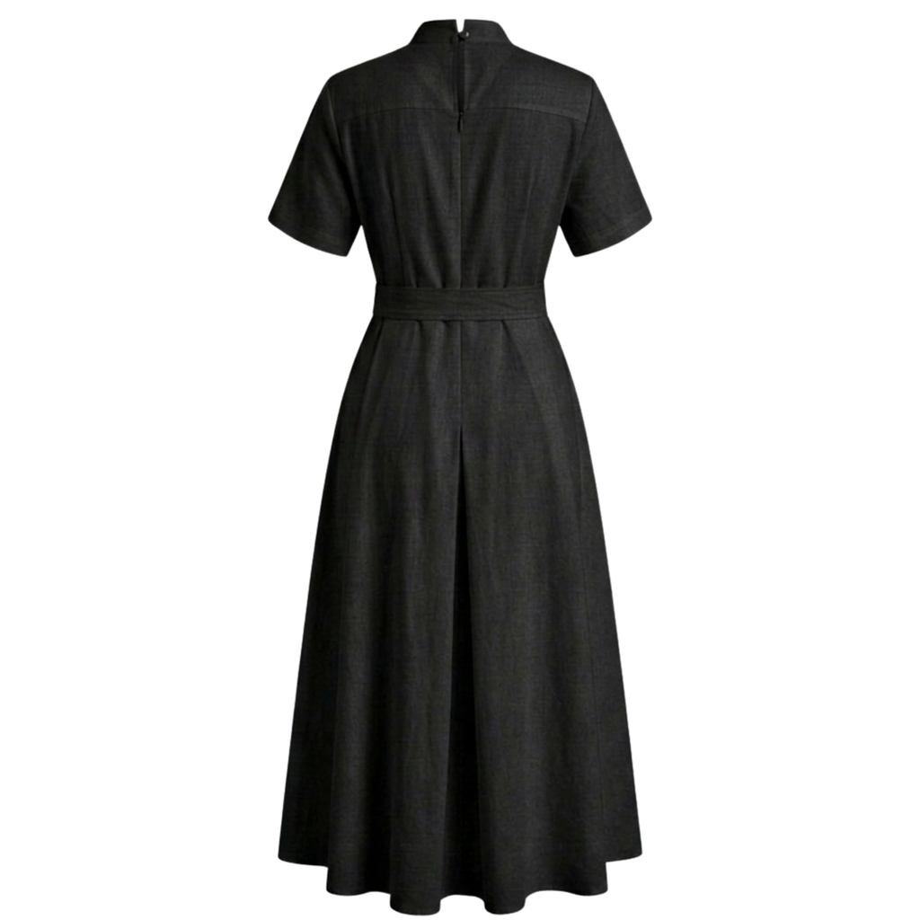 Cotton shirt dress