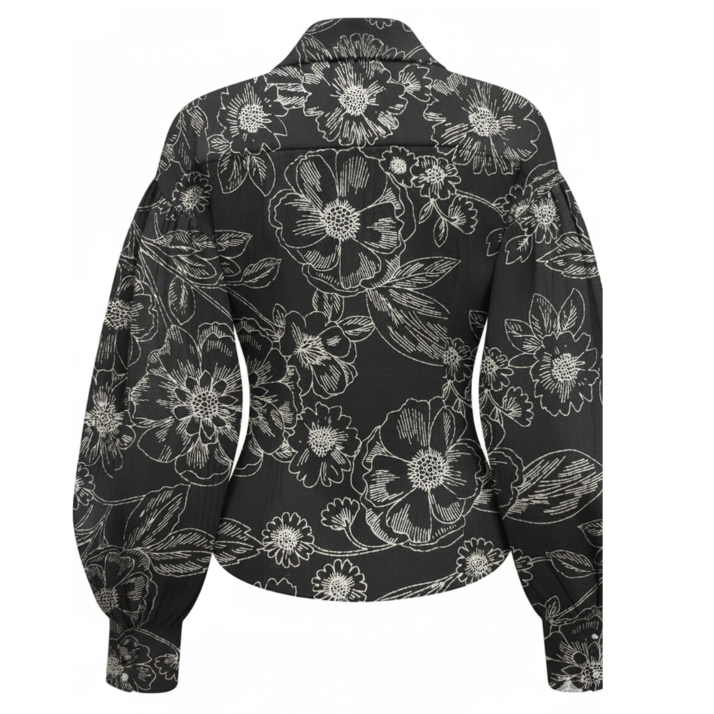 Floral Contour Fit Shirt