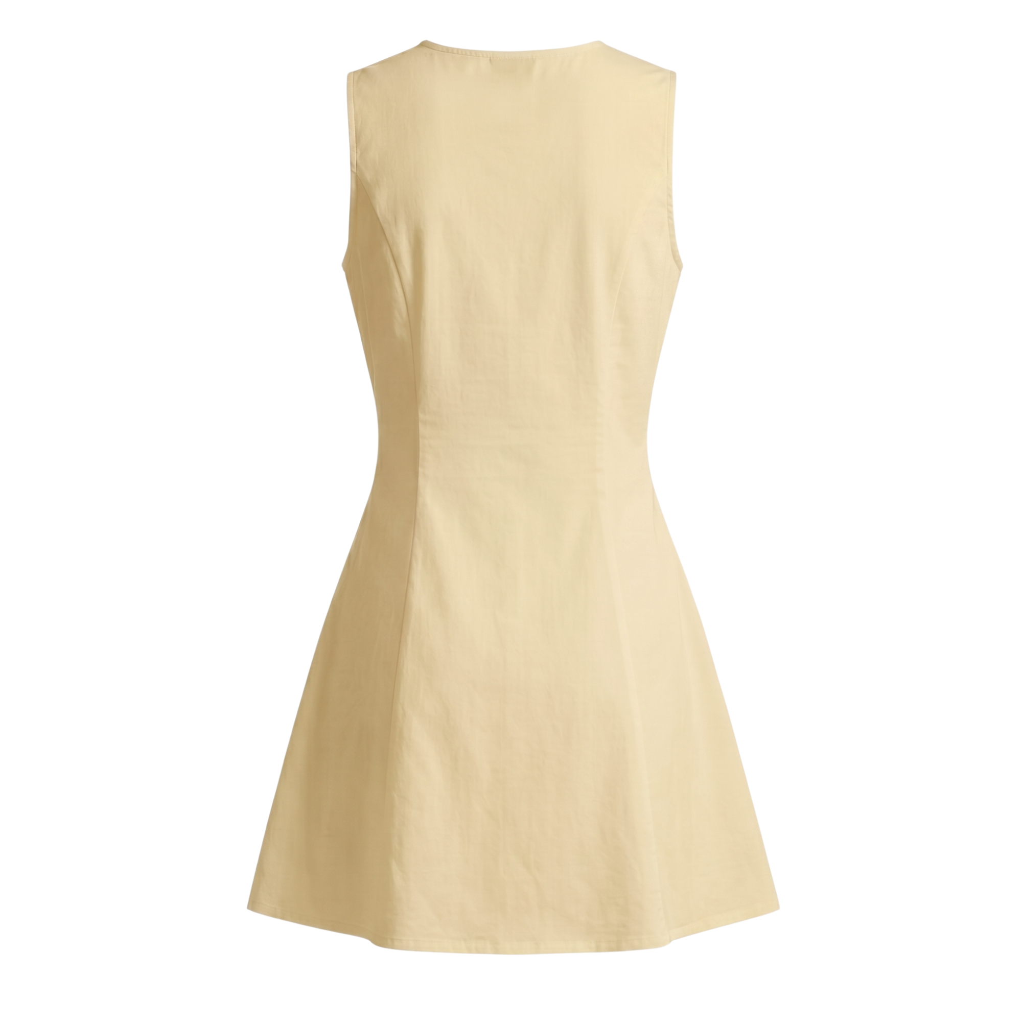 Button Front Mini Dress