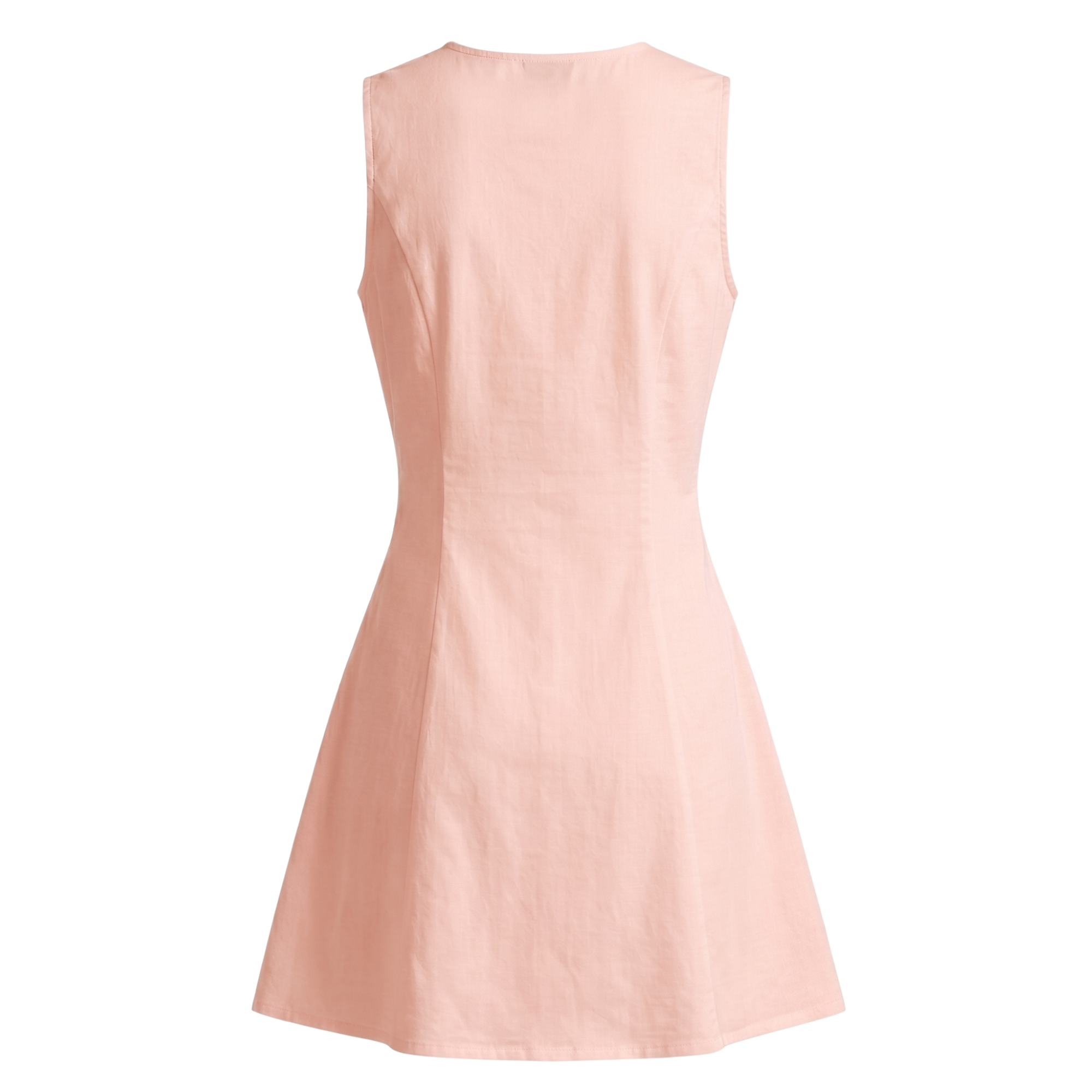 Button Front Mini Dress