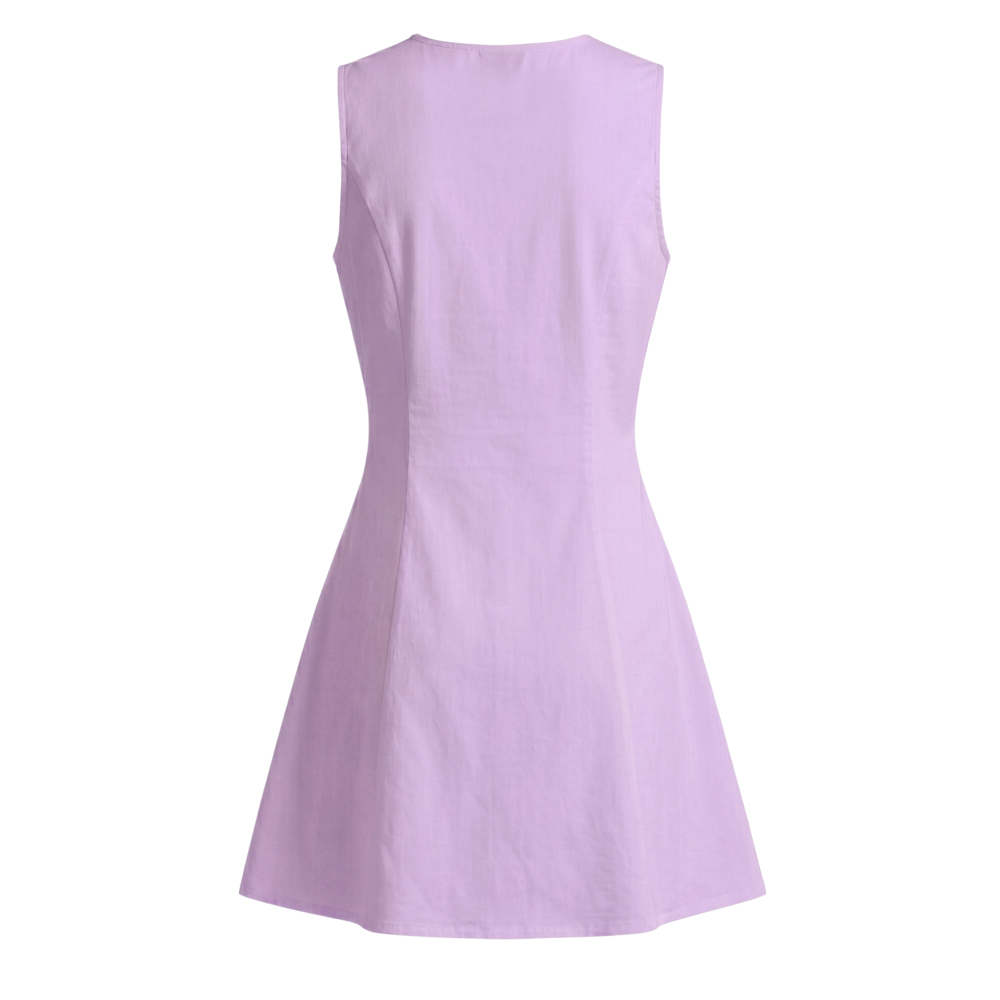 Button Front Mini Dress