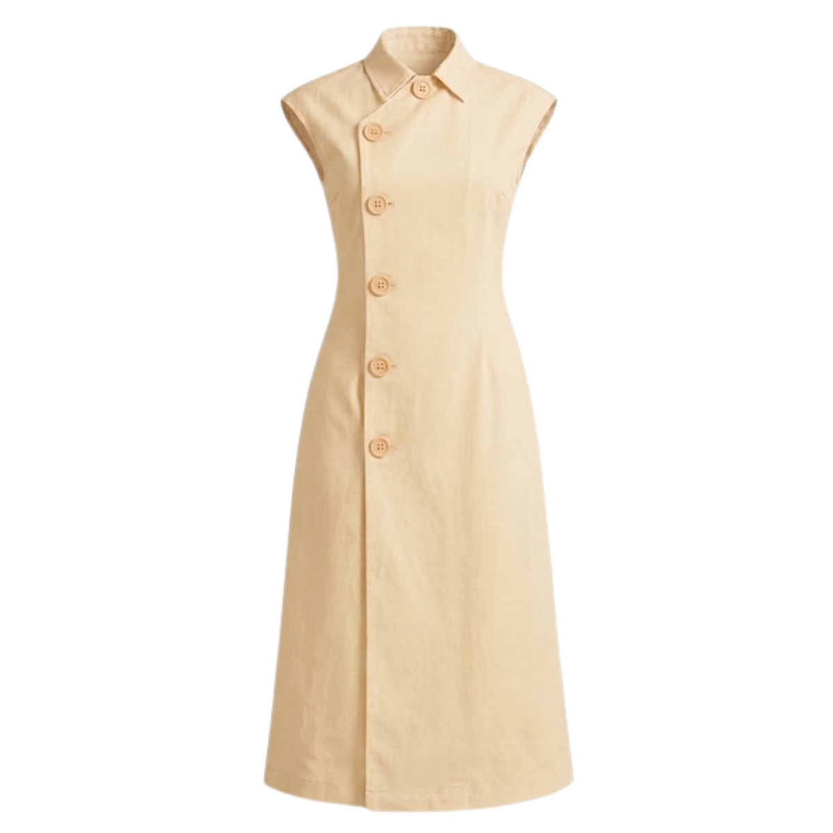 Asymmetric Midi Dress