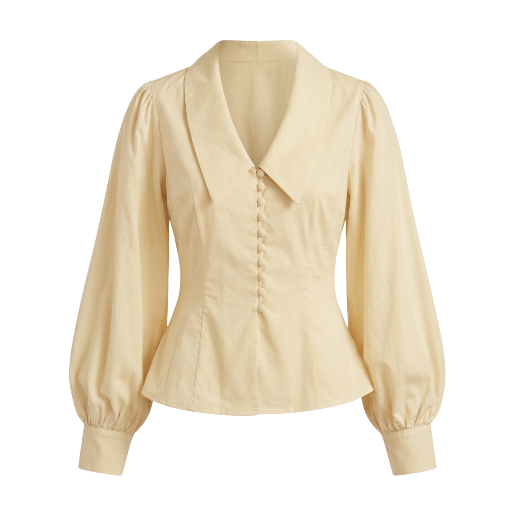 Cotton Statement Collar Shirts