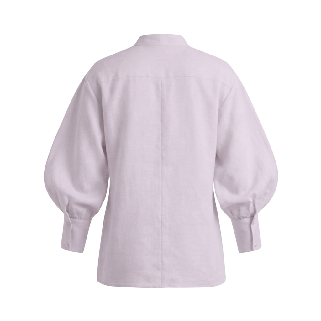 Cotton Balloon Sleeve Shirt