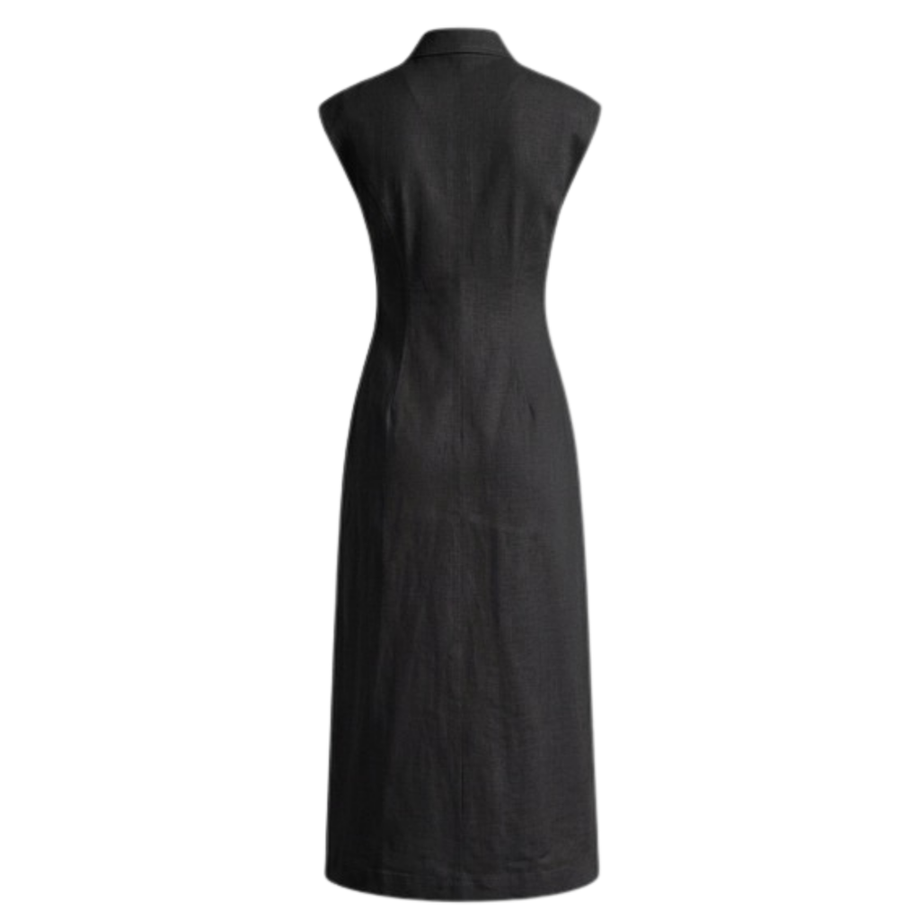 Asymmetric Midi Dress