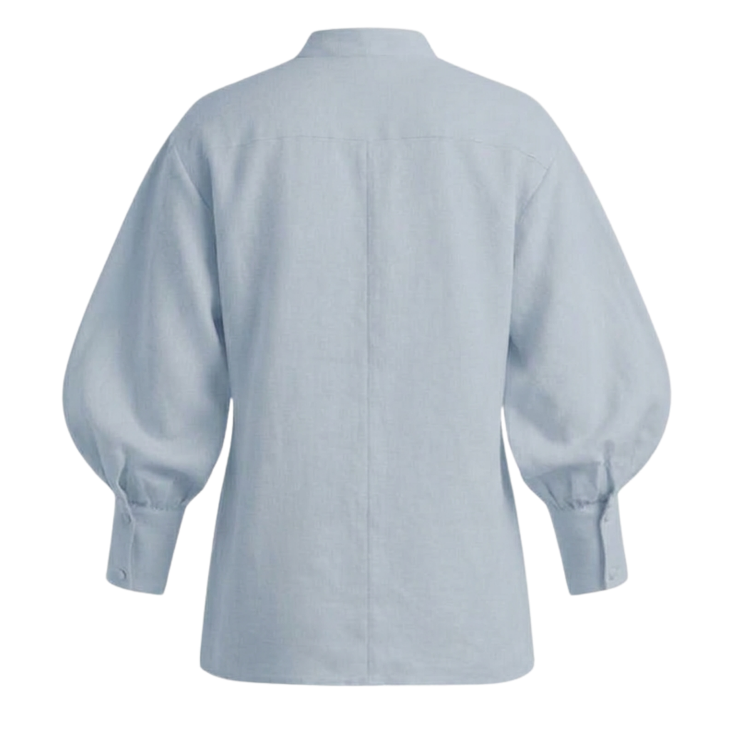 Cotton Balloon Sleeve Shirt