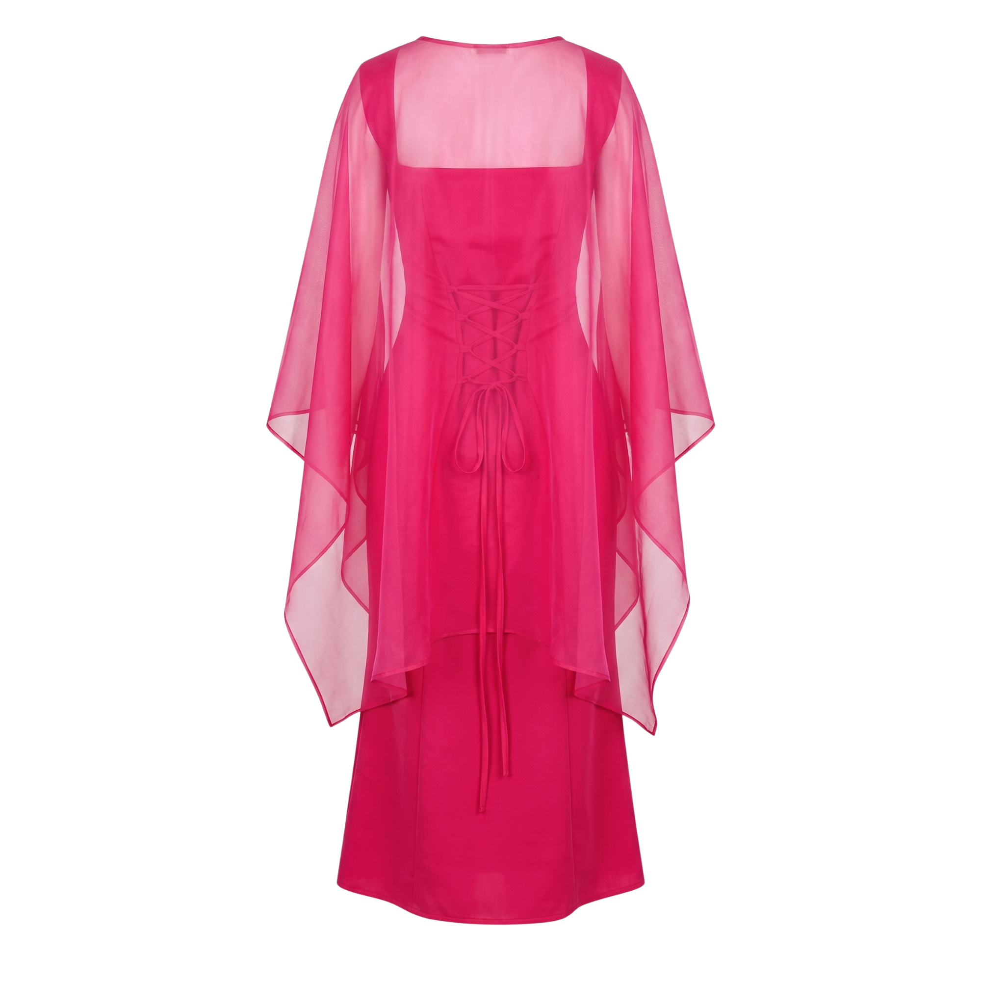 Rani Pink Midi Dress- Festive Edit