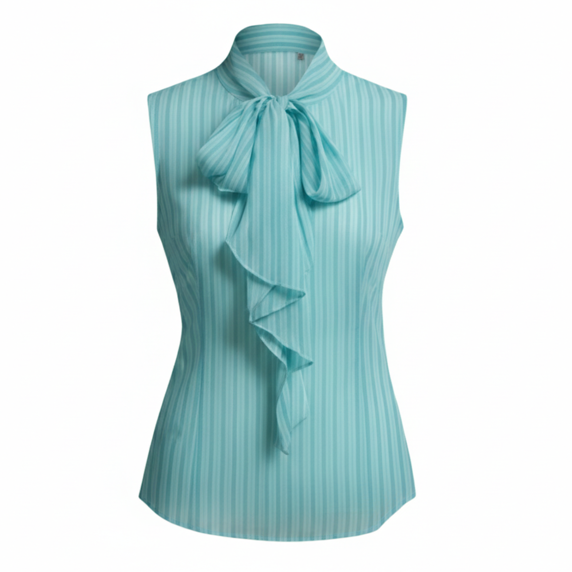 Sheer sleeveless shirt