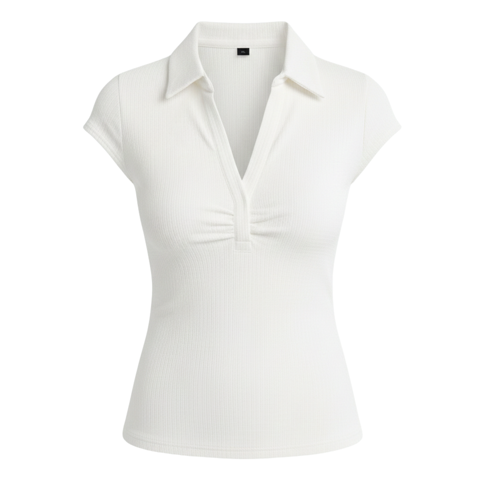 Ivory polo top