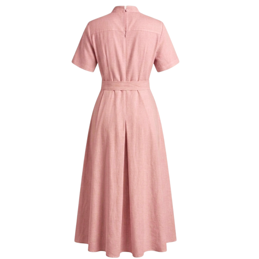 Cotton shirt dress