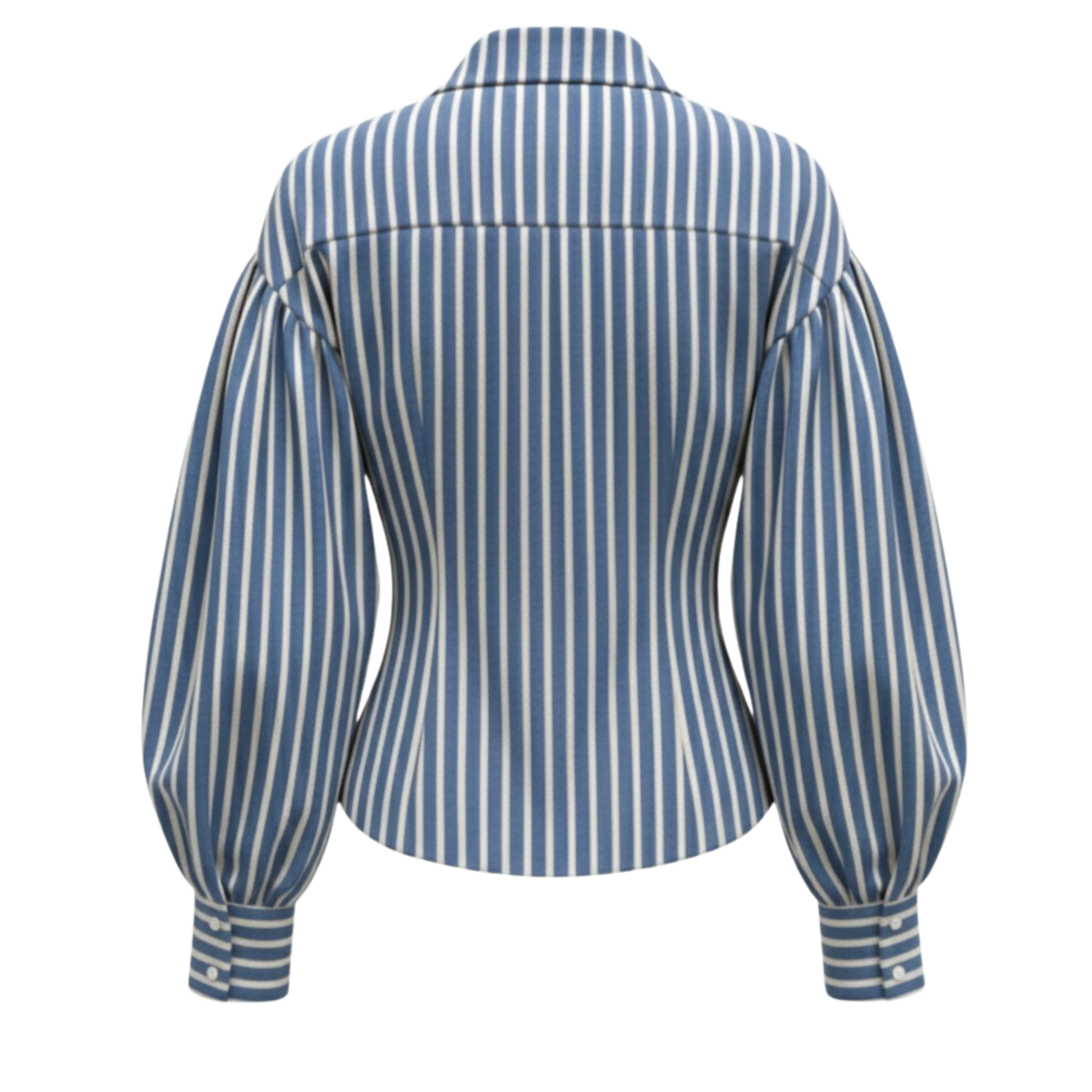 Contour-Fit Stripe Shirt