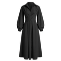 Cotton wrap dress