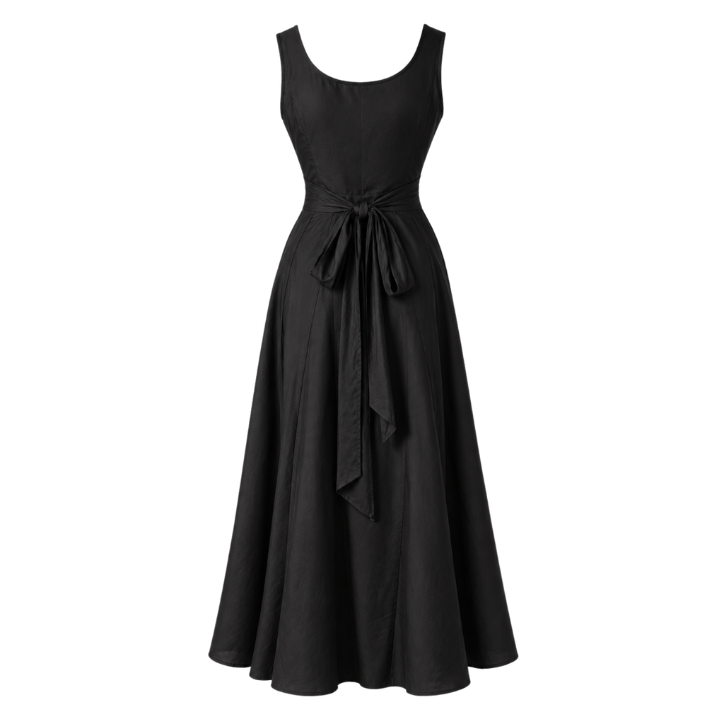 Classic One-Size Midi Dress