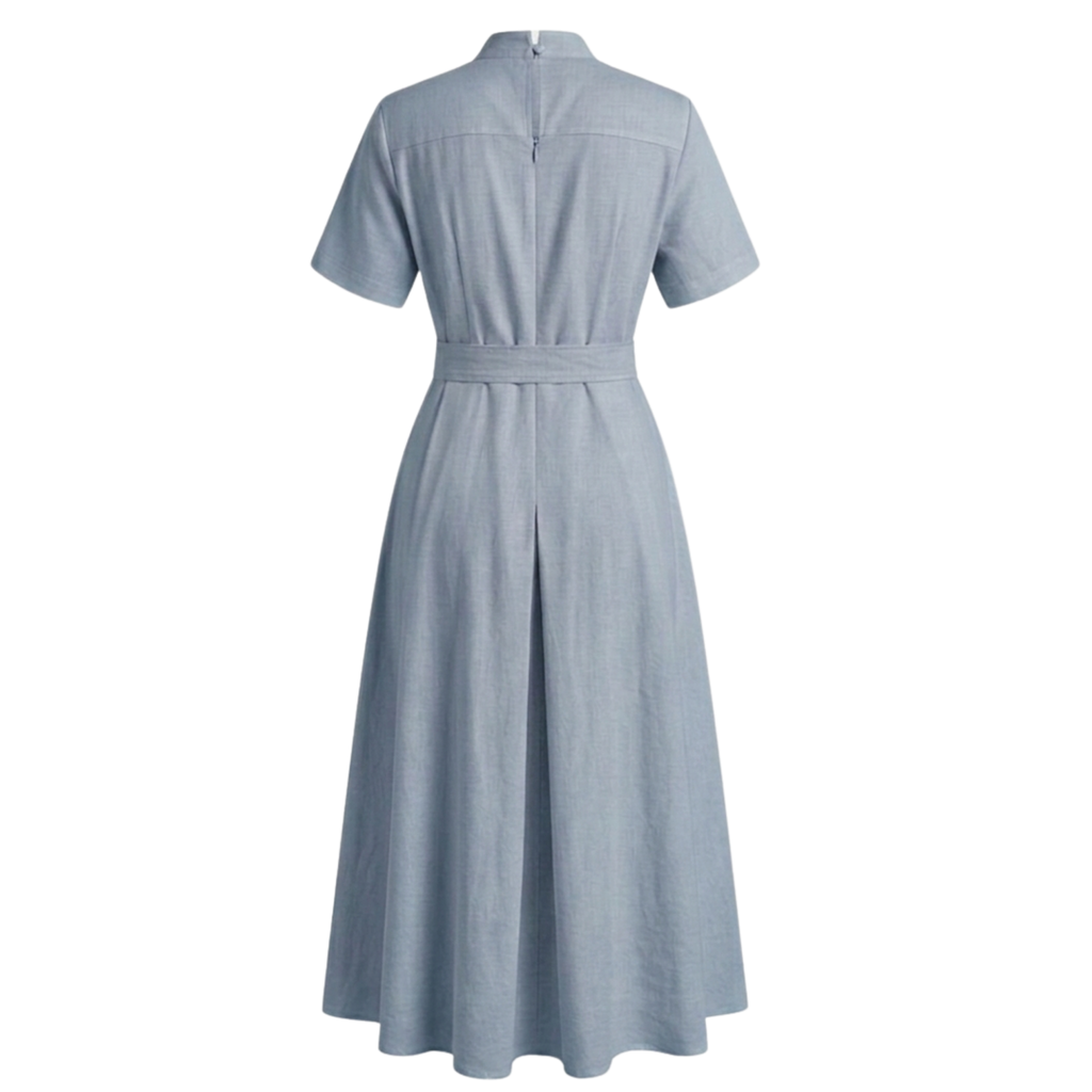 Cotton shirt dress
