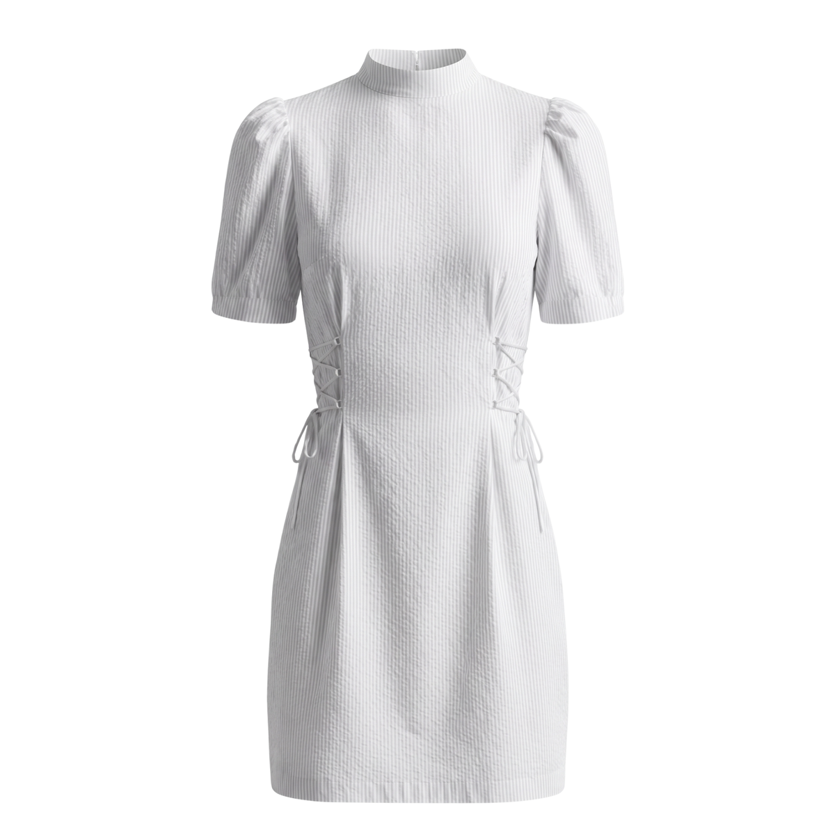 Stripe Structured Dress – Mini