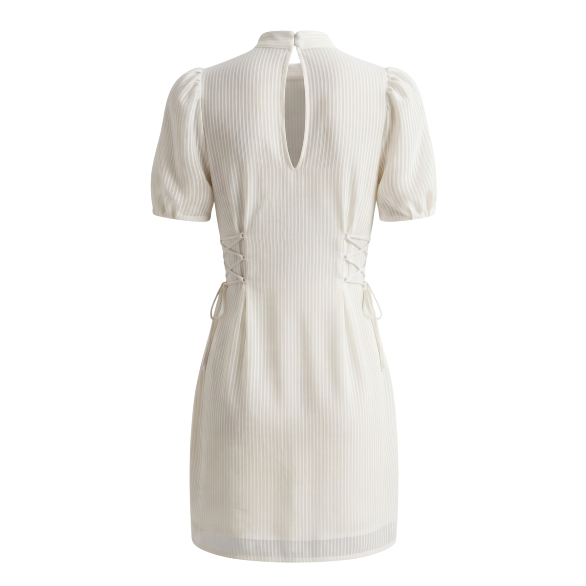Stripe Structured Dress – Mini