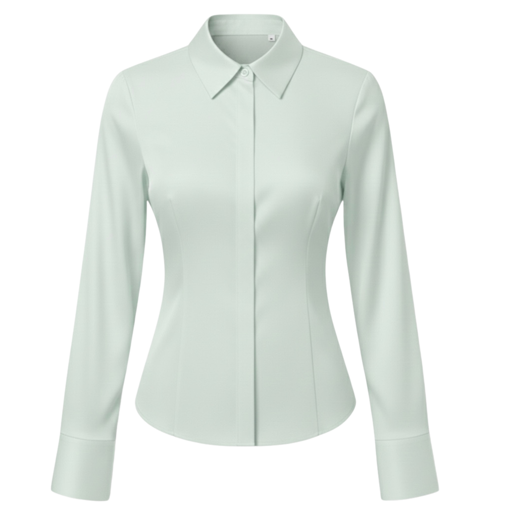Linen fitted shirt