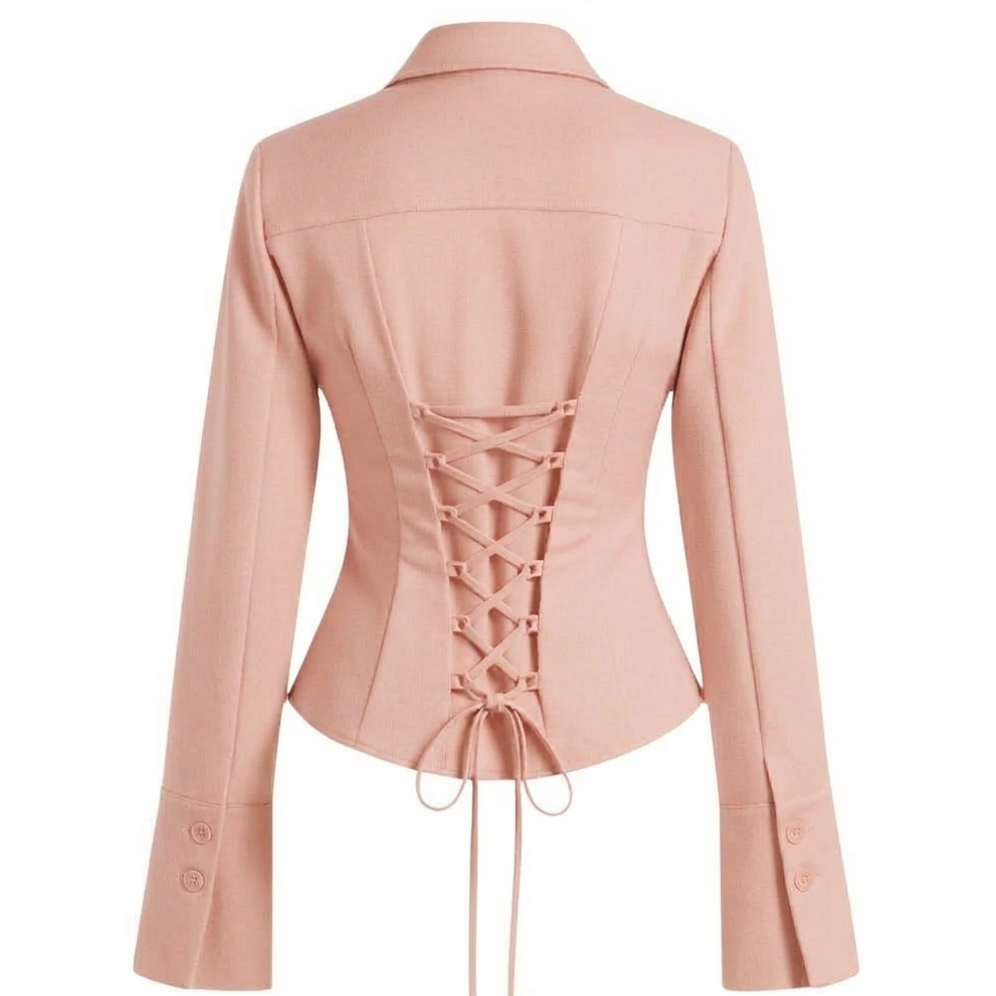 Fitted Button-Down Cotton Shirt