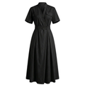 Cotton shirt dress