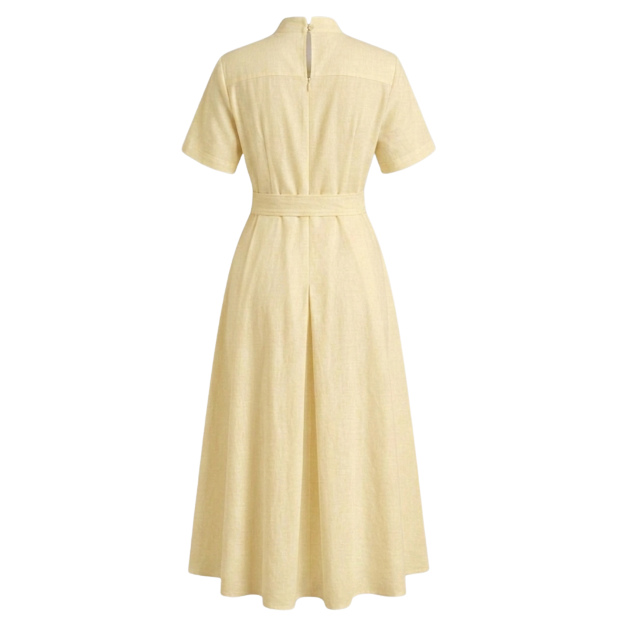 Cotton shirt dress