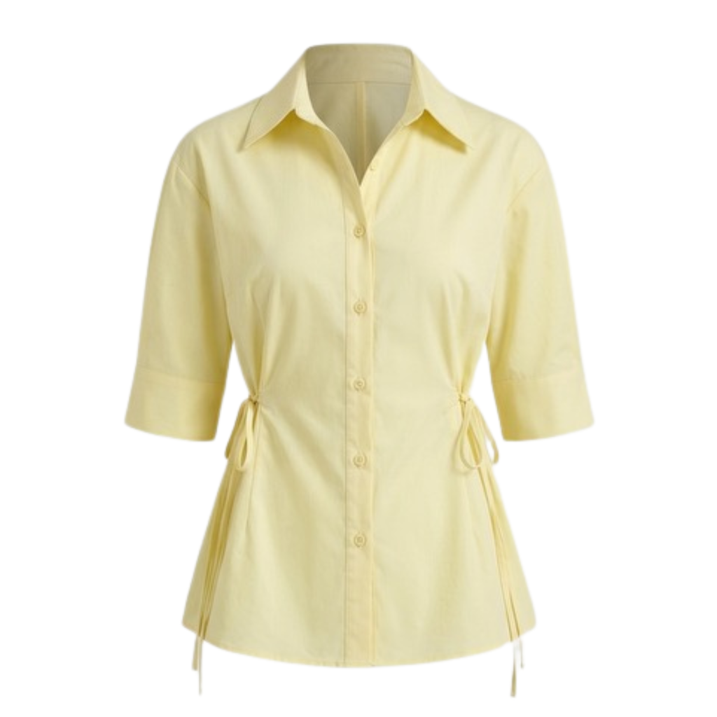 Women’s Cotton Tie-Up Shirt Top