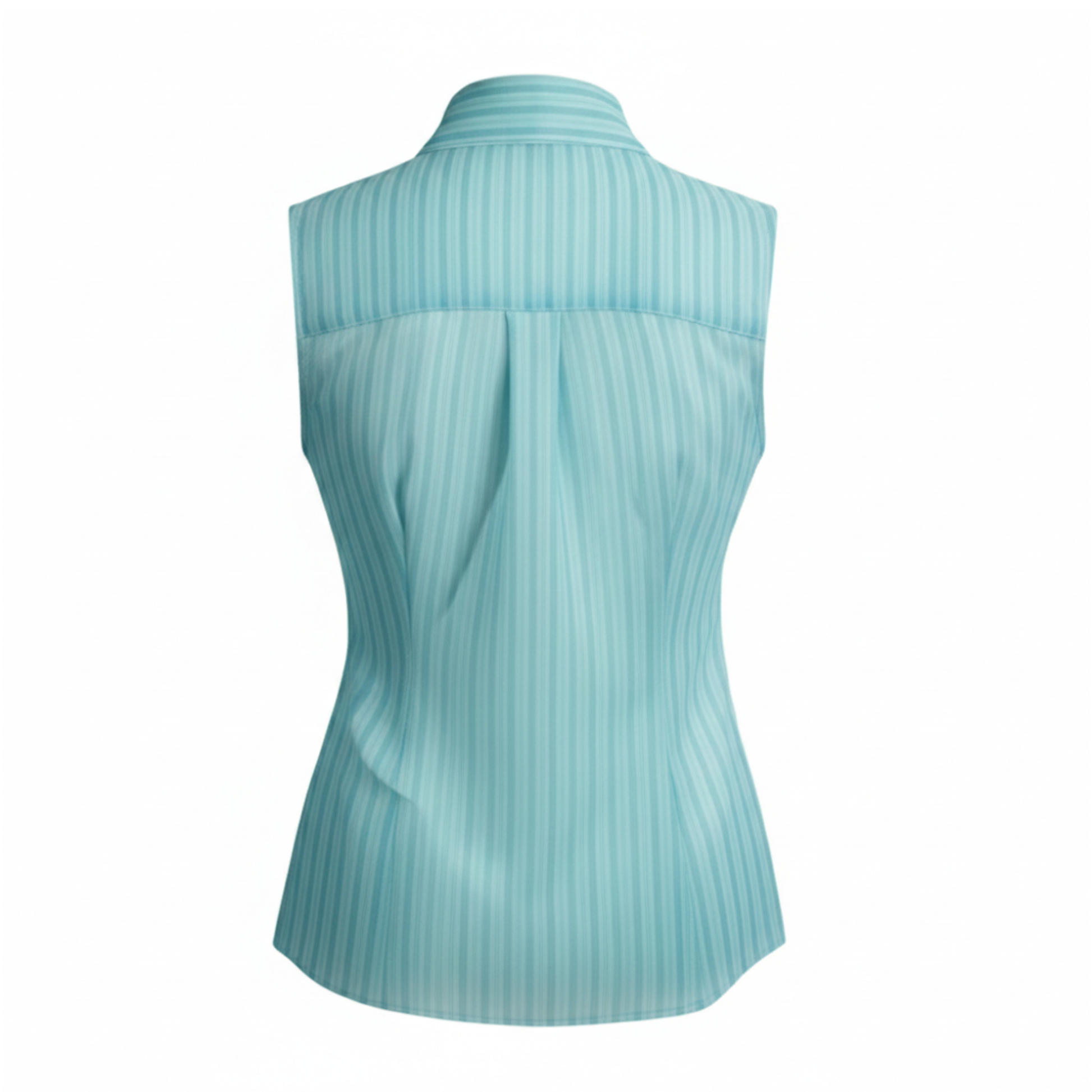 Sheer sleeveless shirt