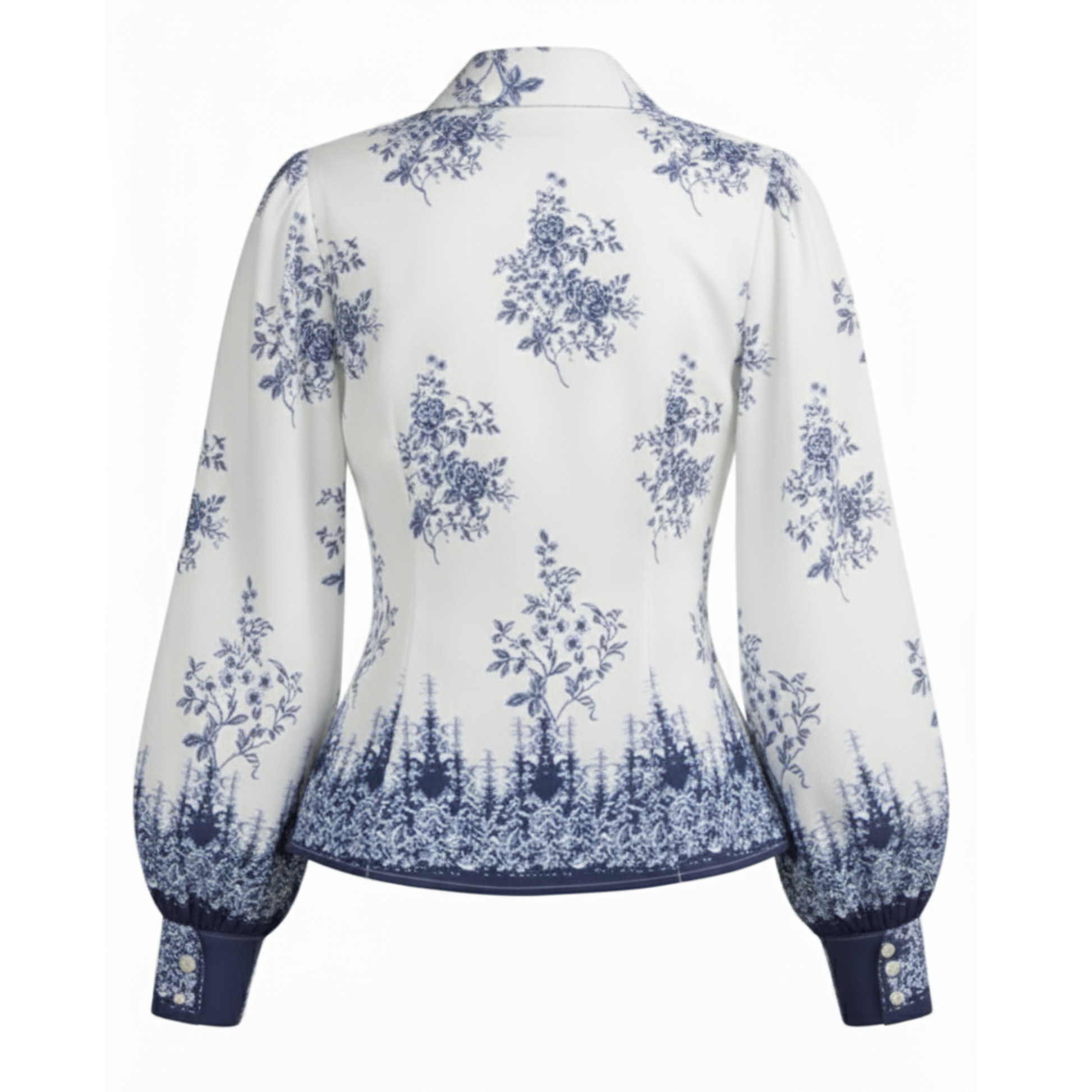 Floral Contour Fit Shirt