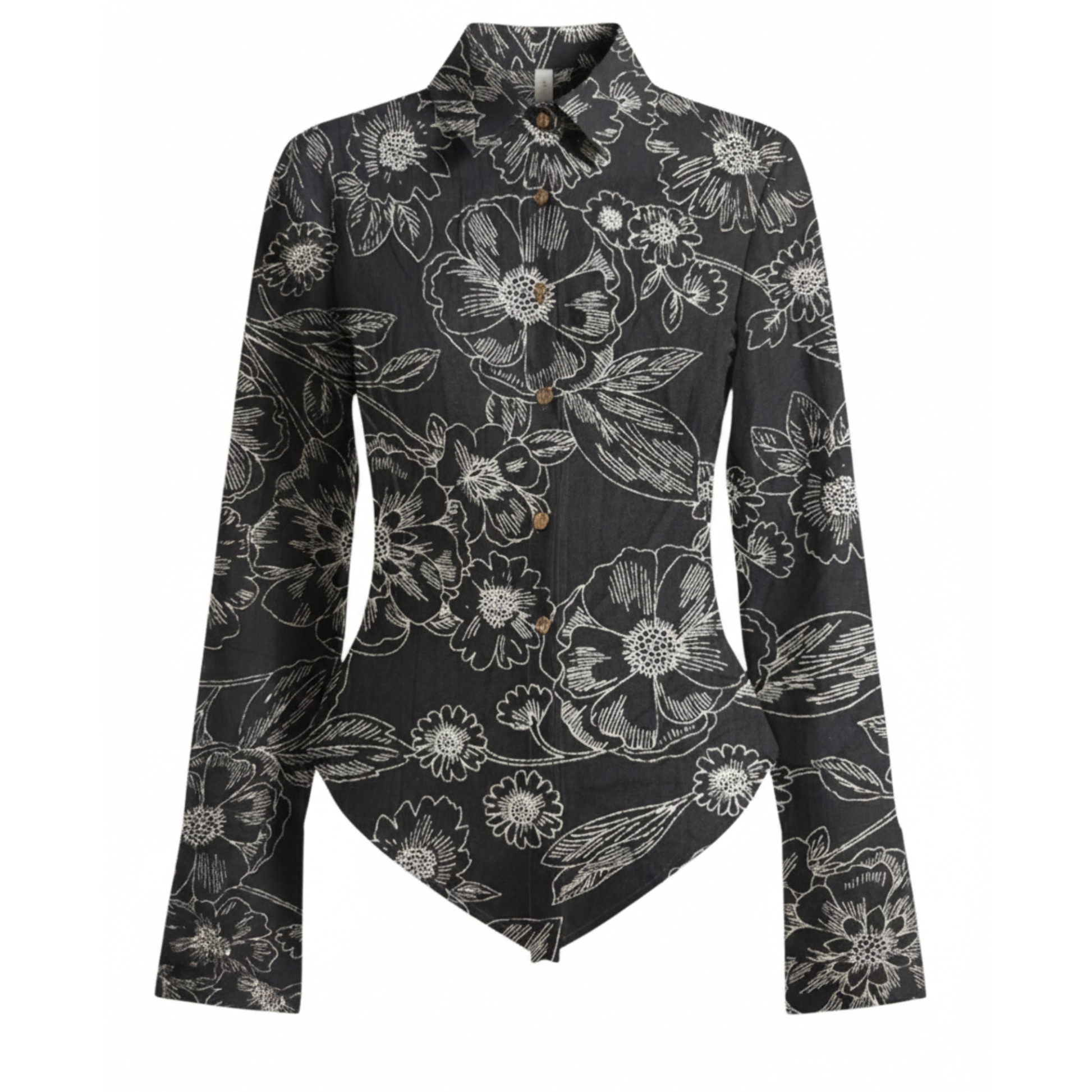 Floral Button Down Shirt