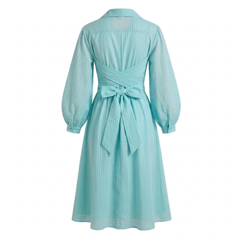 Aqua wrap short dress