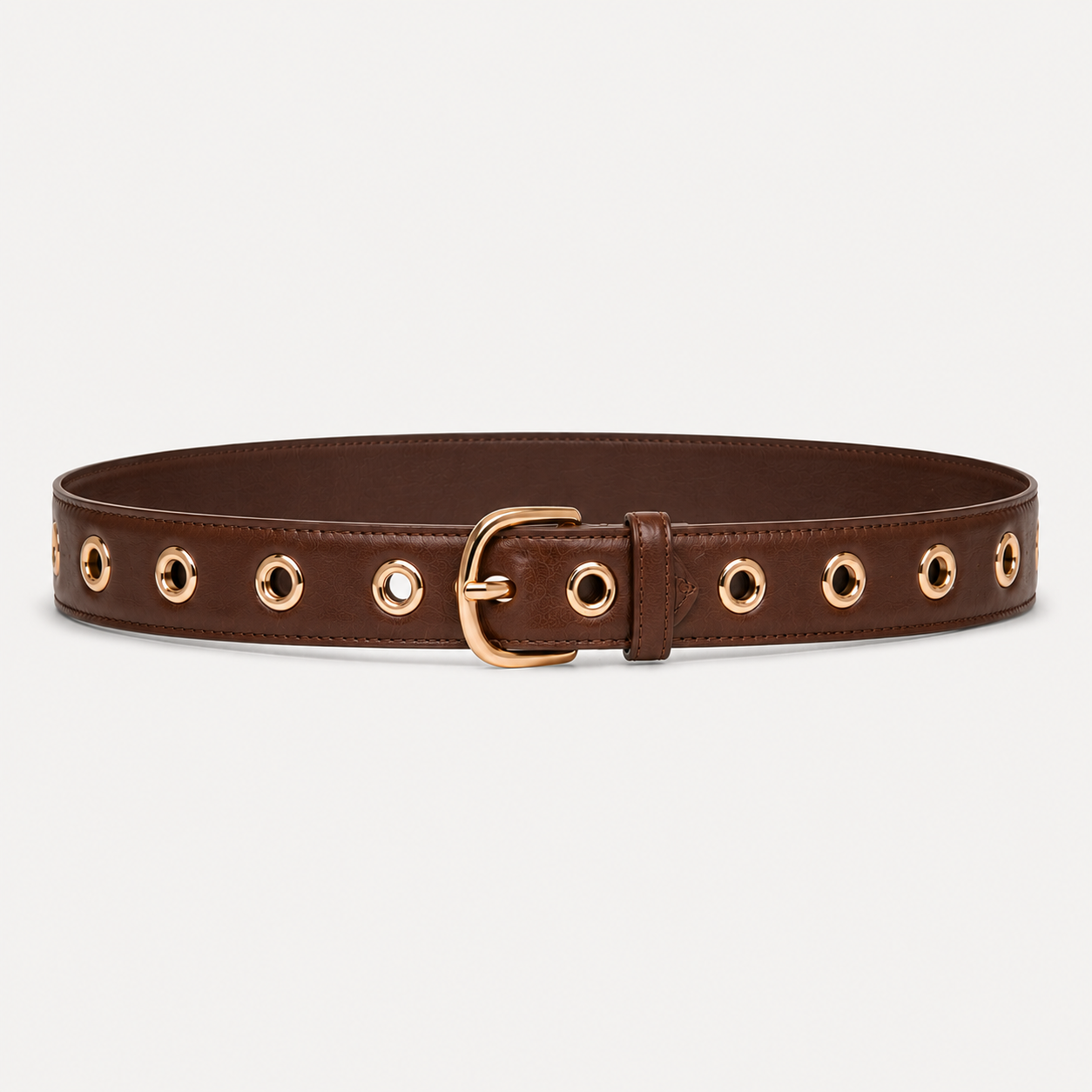 Eyelet wide belt