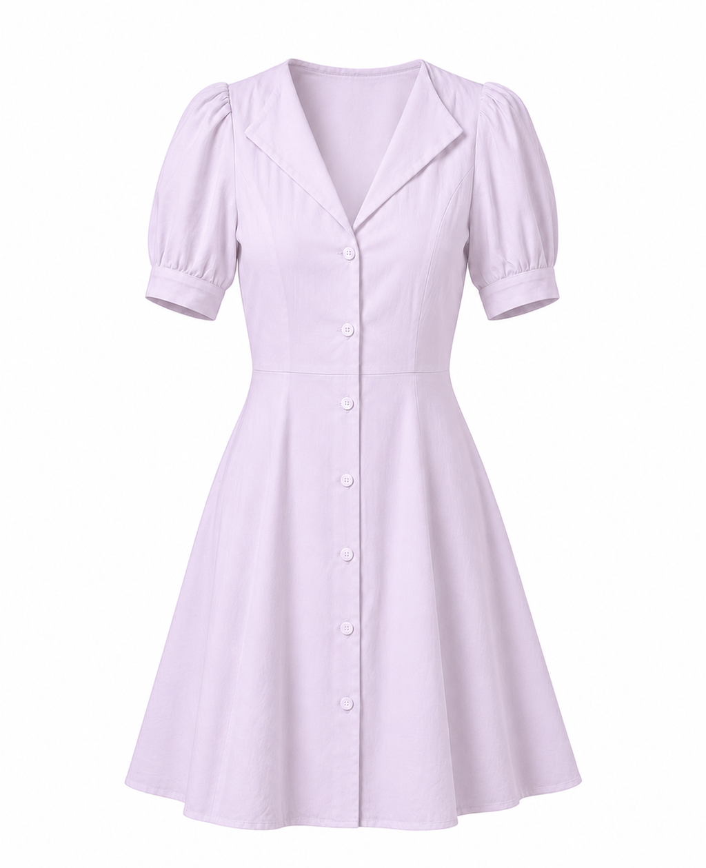 Puff Sleeve Mini Dress