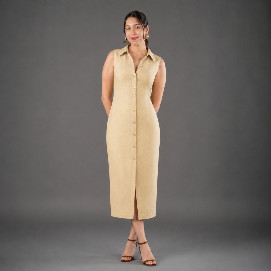 Sculpt Shirt Dress
