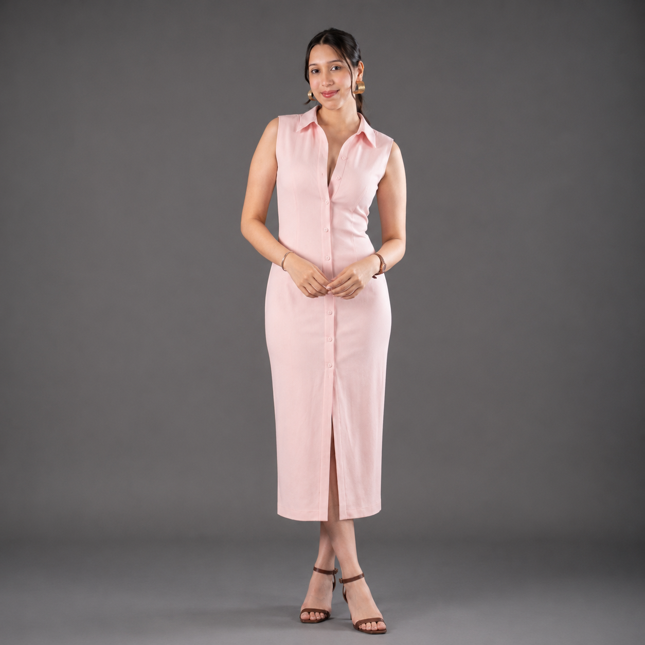 Sculpt Shirt Dress