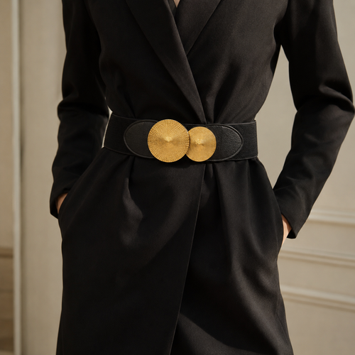 Black Round Belt