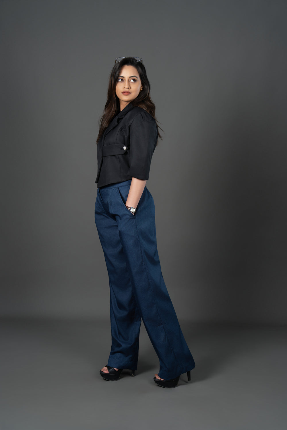 Black and Navy set