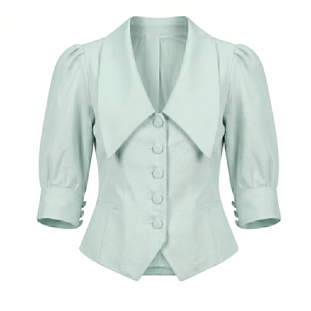 Women’s Puff Sleeve Top-Linen