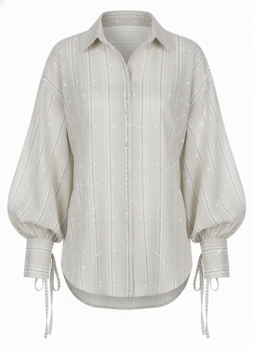 Solid-Patterned full sleeve shirt