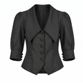 Women’s Puff Sleeve Top-Cotton