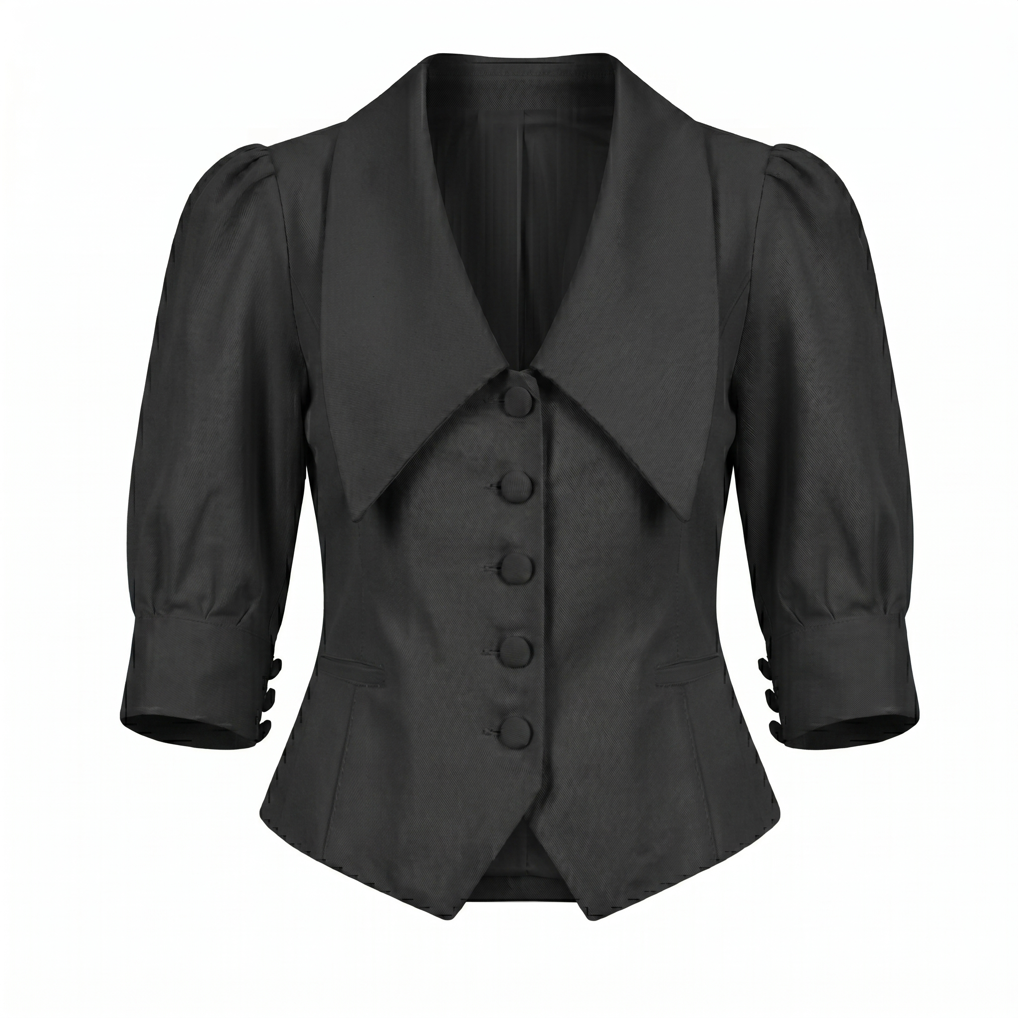 Women’s Puff Sleeve Top-Cotton