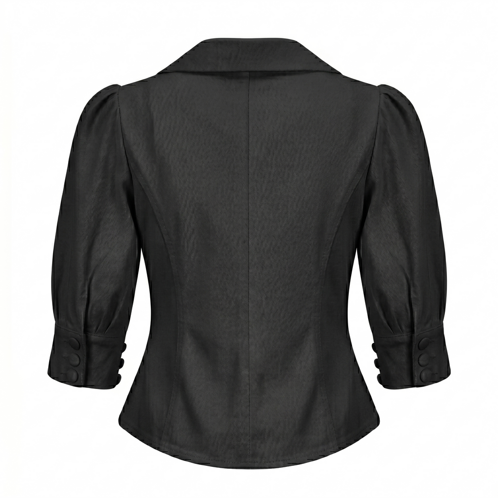 Women’s Puff Sleeve Top-Cotton