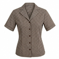 Brown Checks Tailored Shirt-Cotton