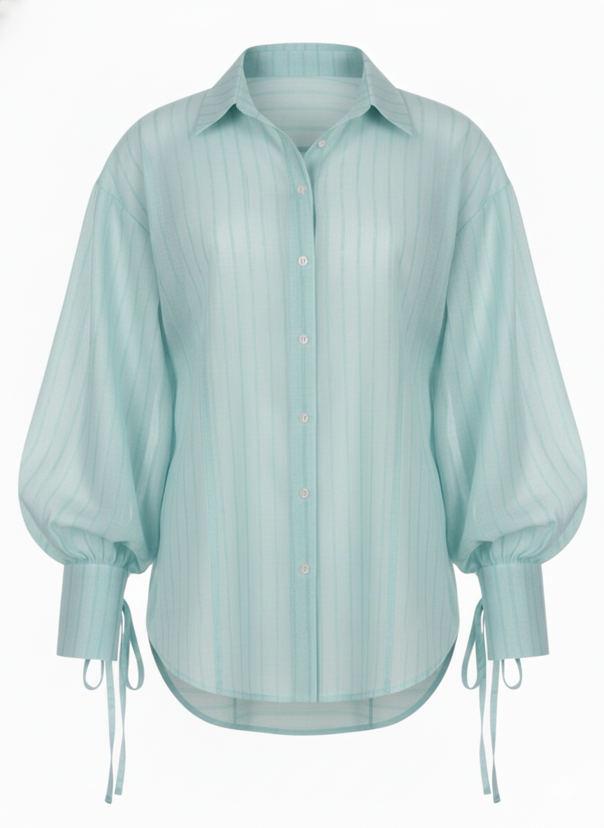 Solid-Patterned full sleeve shirt