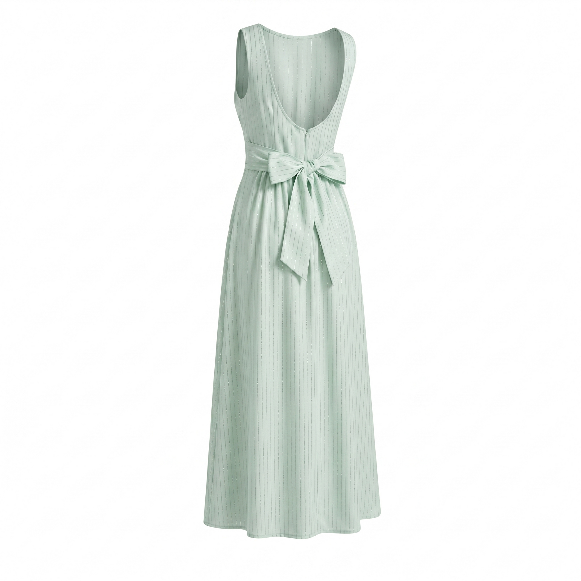 Stripe Tie-Back Dress