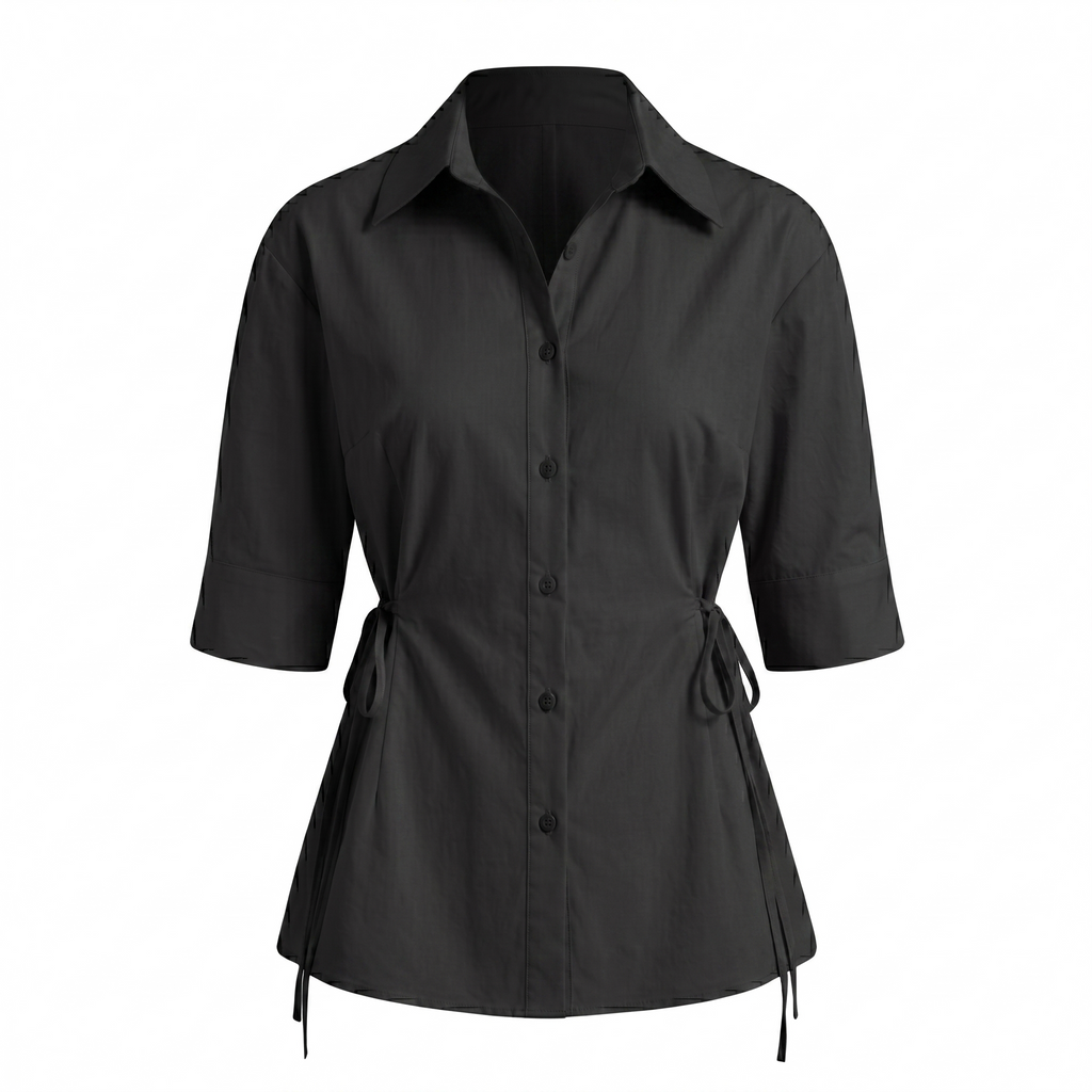 Women’s Cotton Tie-Up Shirt Top
