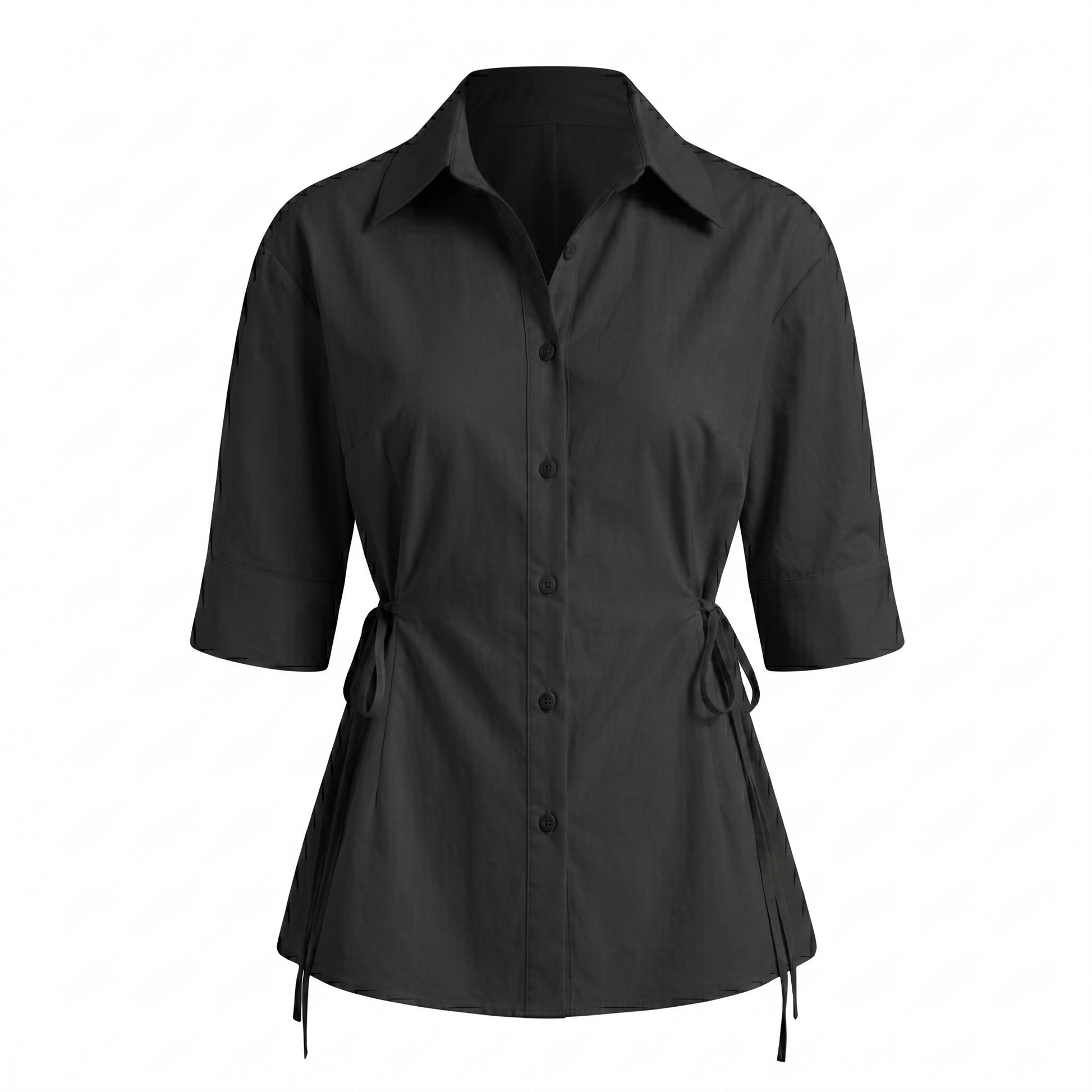 Women’s Cotton Tie-Up Shirt Top