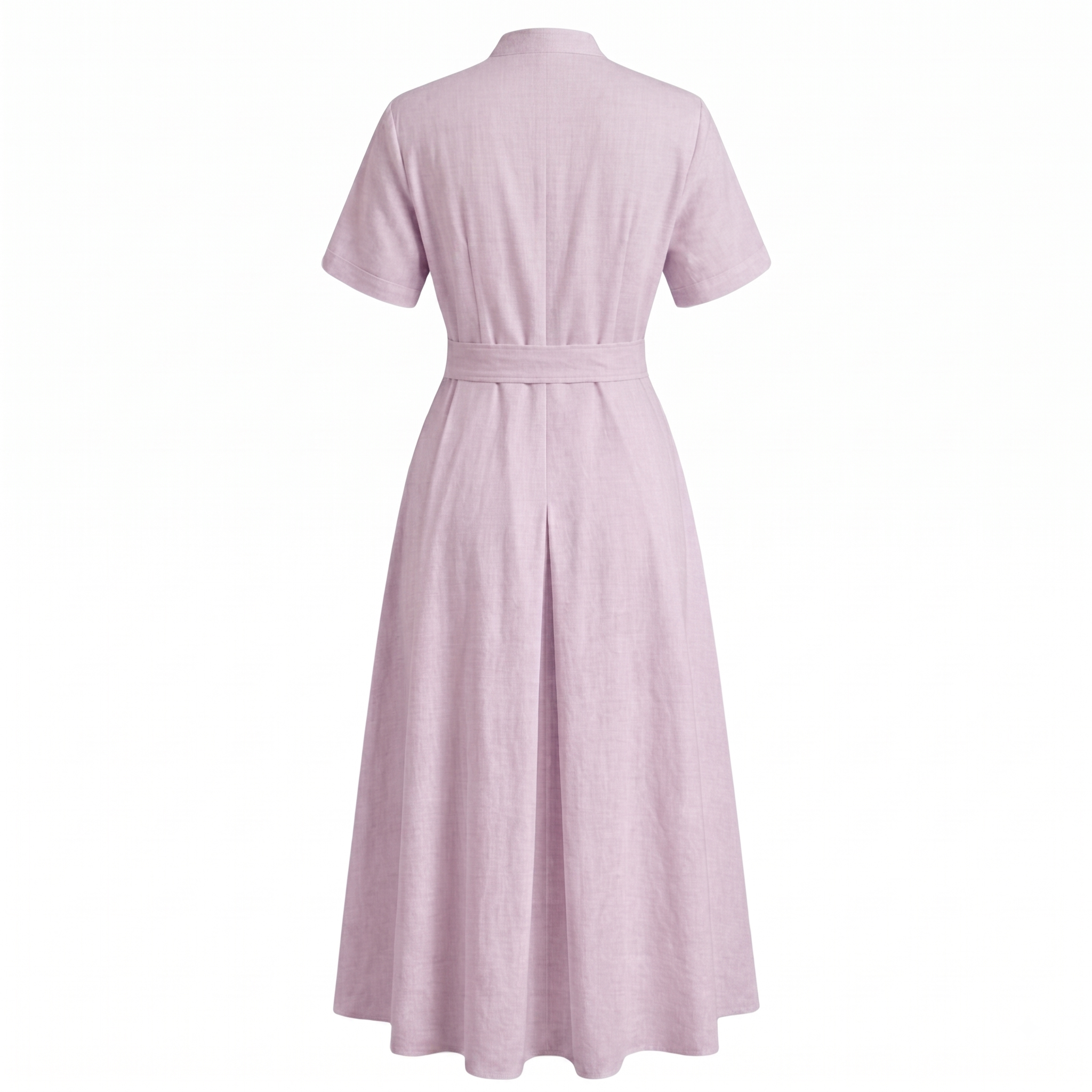 Cotton shirt dress
