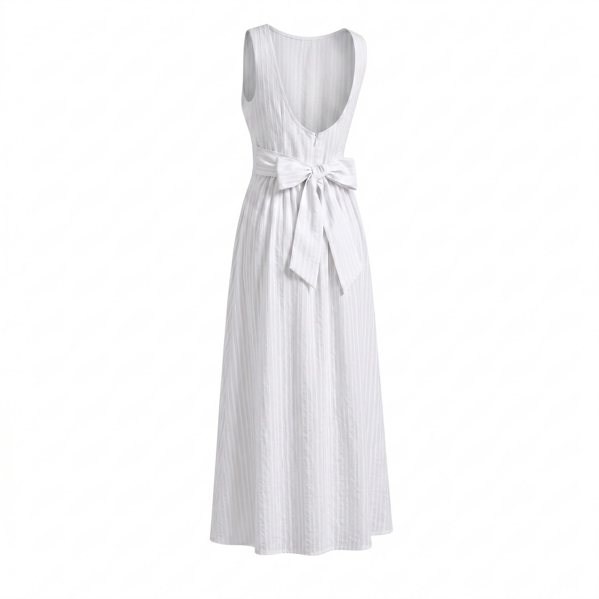 Stripe Tie-Back Dress