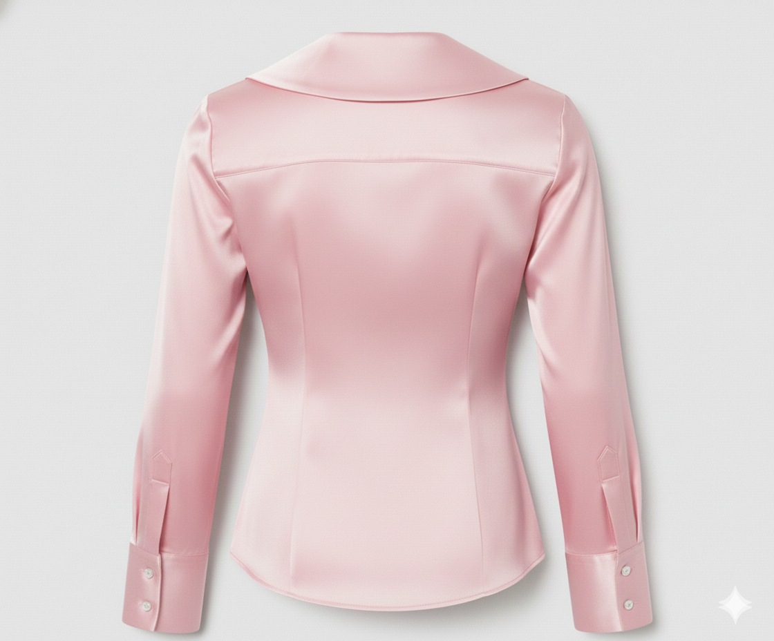 Satin Collar Shirt